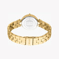 Just Cavalli Women's Gold Stainless Steel Watch, Silver Dial | Jc1l241m0055