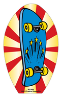 SHAPES ETC. Mini Notepad - Skateboard