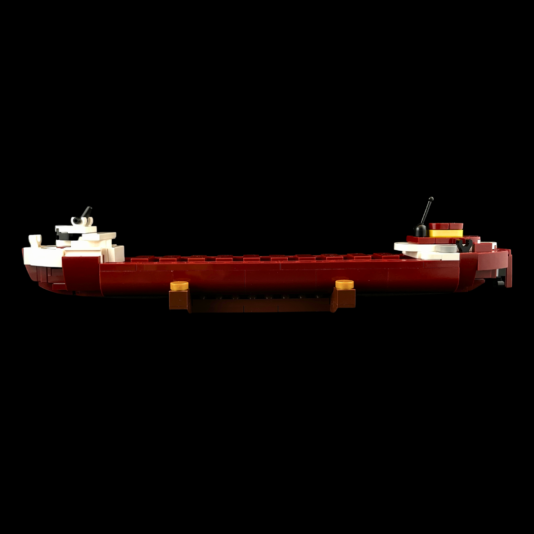 SS Edmund Fitzgerald Building Kit - 1:1000 Scale Gobricks Toy Building Kit