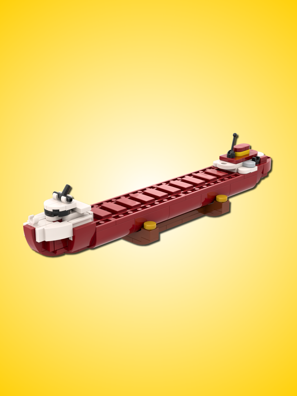 SS Edmund Fitzgerald Building Kit - 1:1000 Scale Gobricks Toy Building Kit