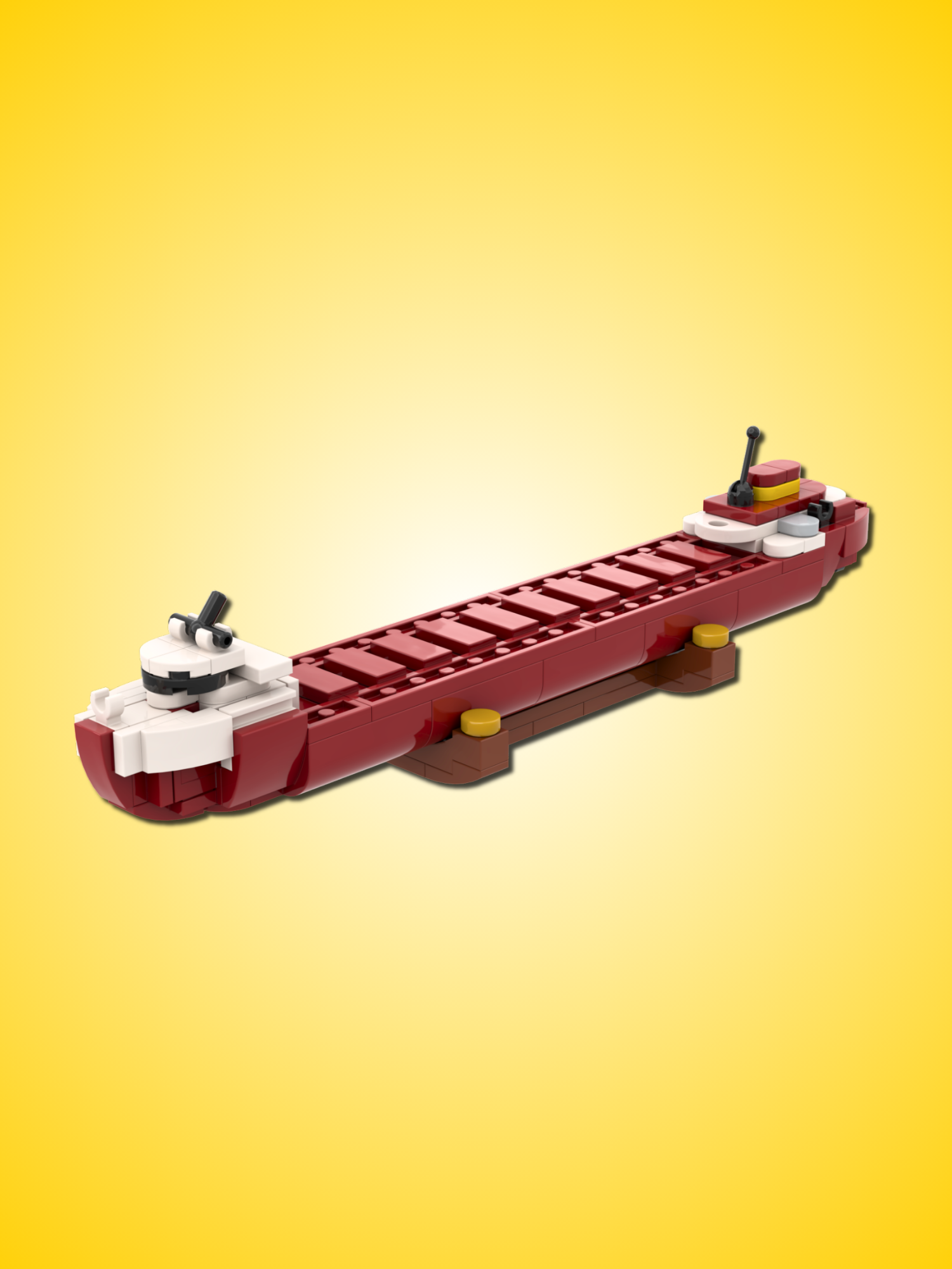 SS Edmund Fitzgerald Building Kit - 1:1000 Scale Gobricks Toy Building Kit