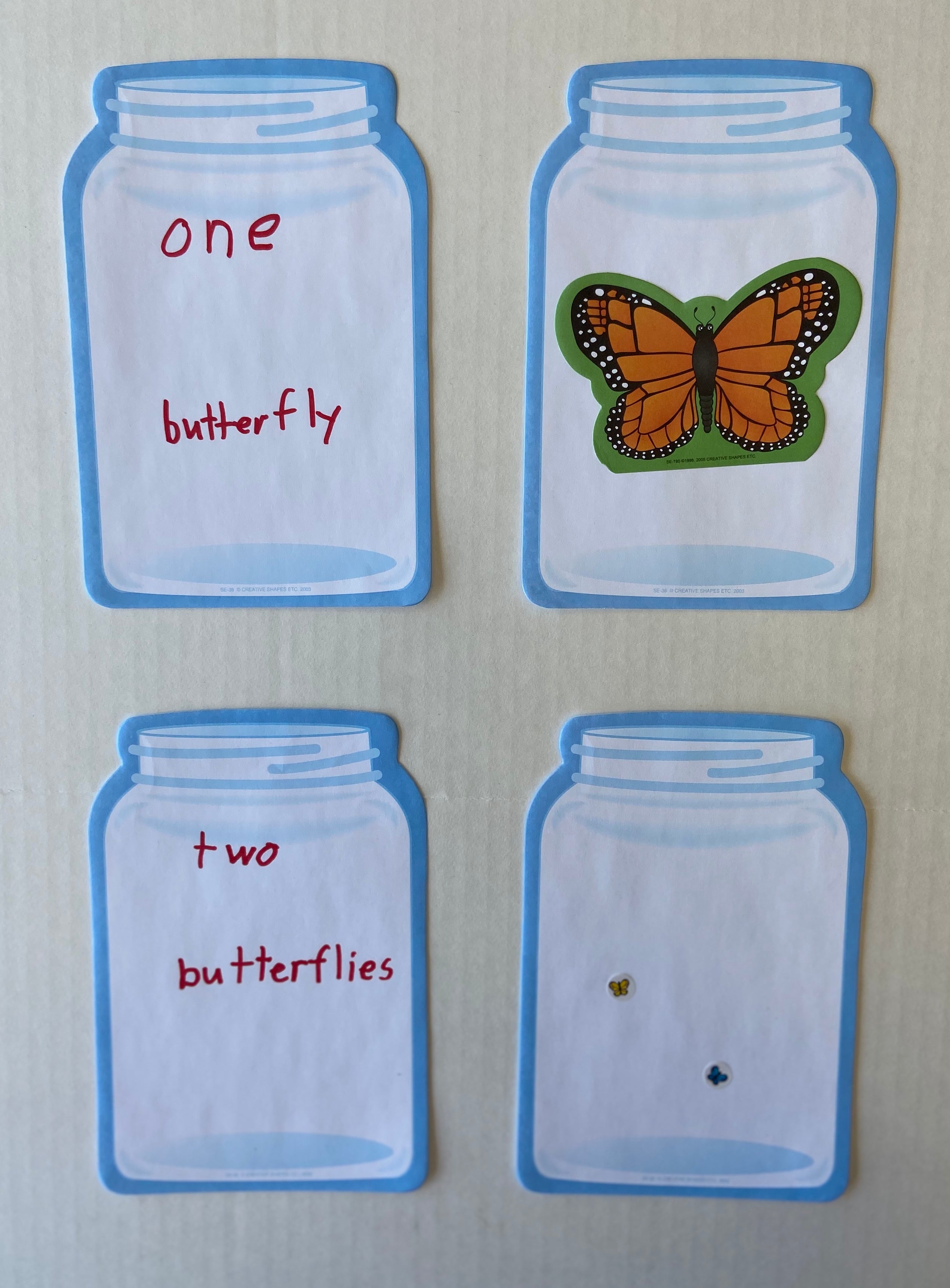 SHAPES ETC. Large Notepad Set - Insects