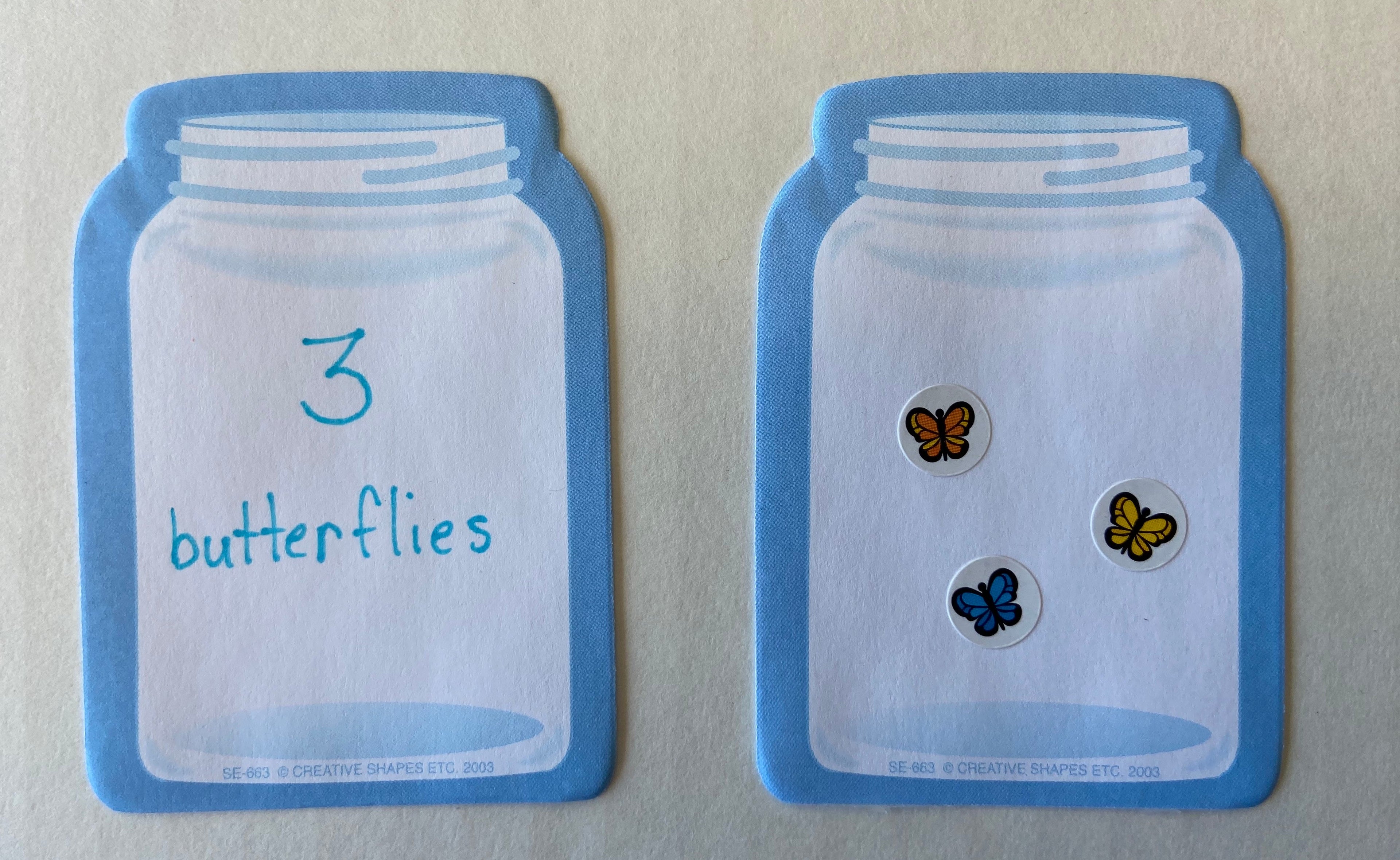 SHAPES ETC. Large Notepad Set - Insects