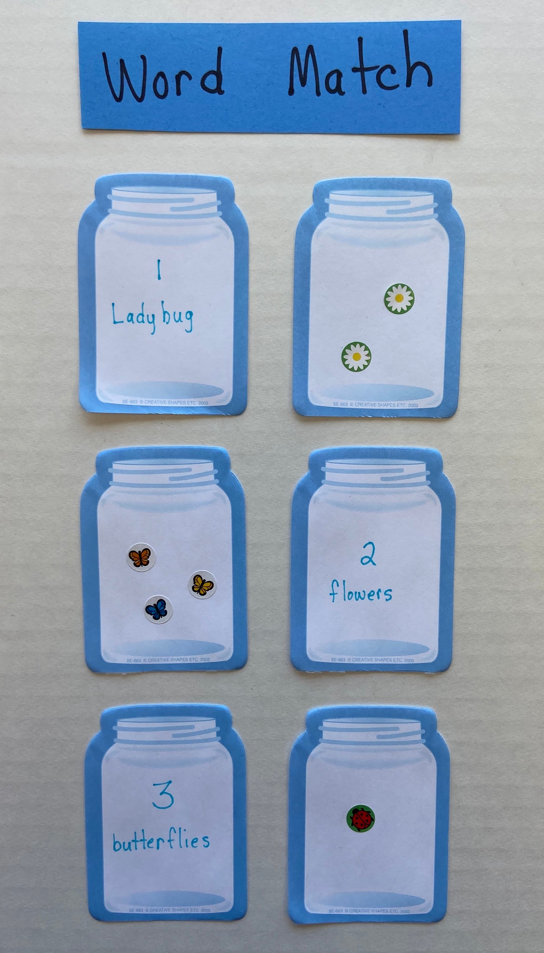 SHAPES ETC. Large Notepad Set - Insects