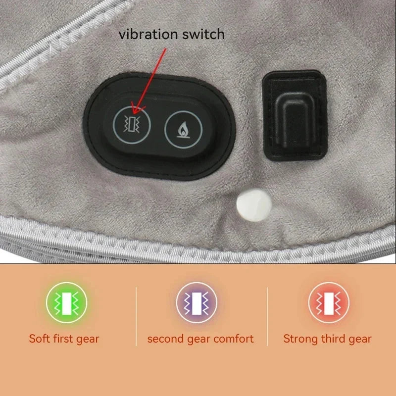 Electric Neck Shoulder Massager Grey