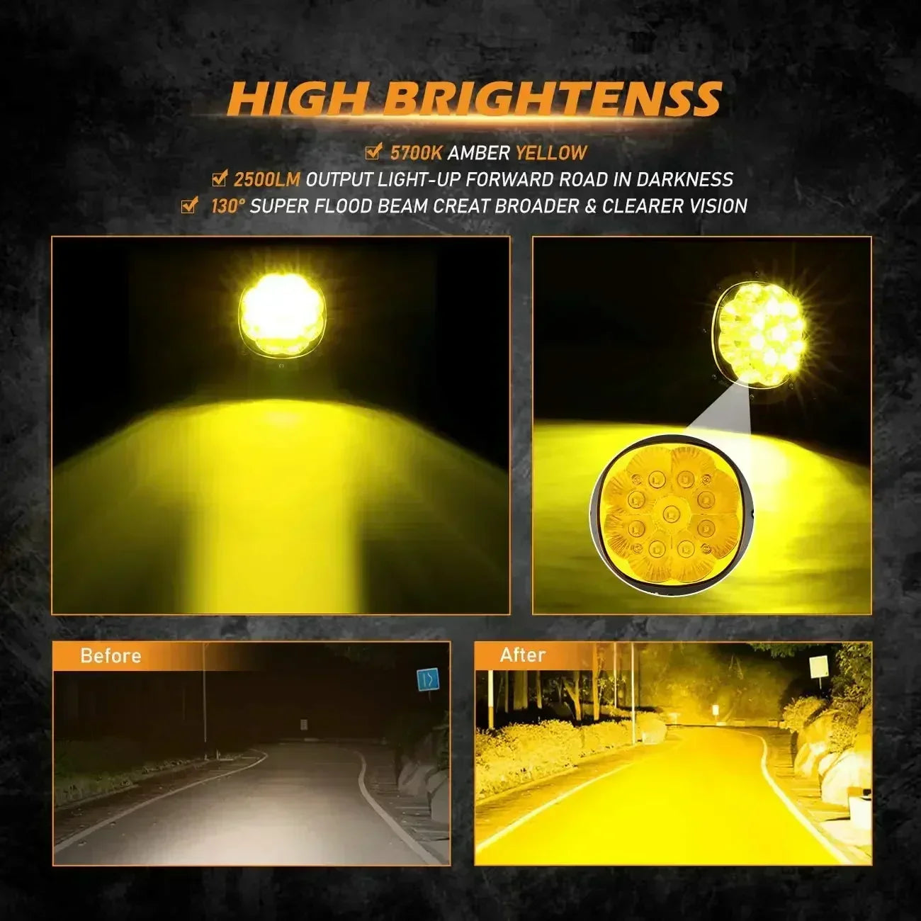 4 Inch 90W LED Fog Lights