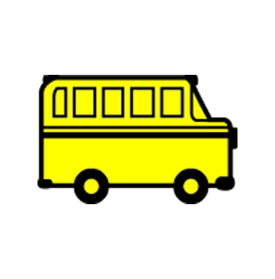 SHAPES ETC.  Incentive Stamp - Bus
