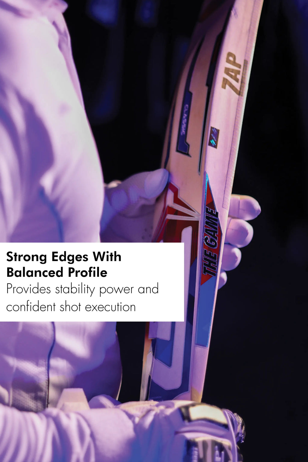 ZAP Classic Sixer English Willow Bat