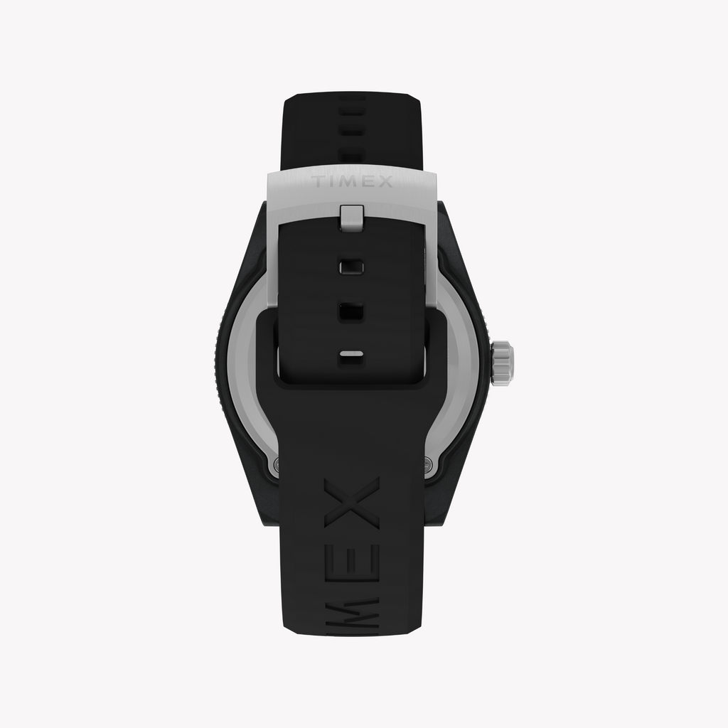 Timex Men's Black Resin Watch, Black/Black | Tw2y02200