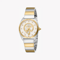 Just Cavalli Women's Two-Tone Watch, Silver Dial | Jc1l329m0075