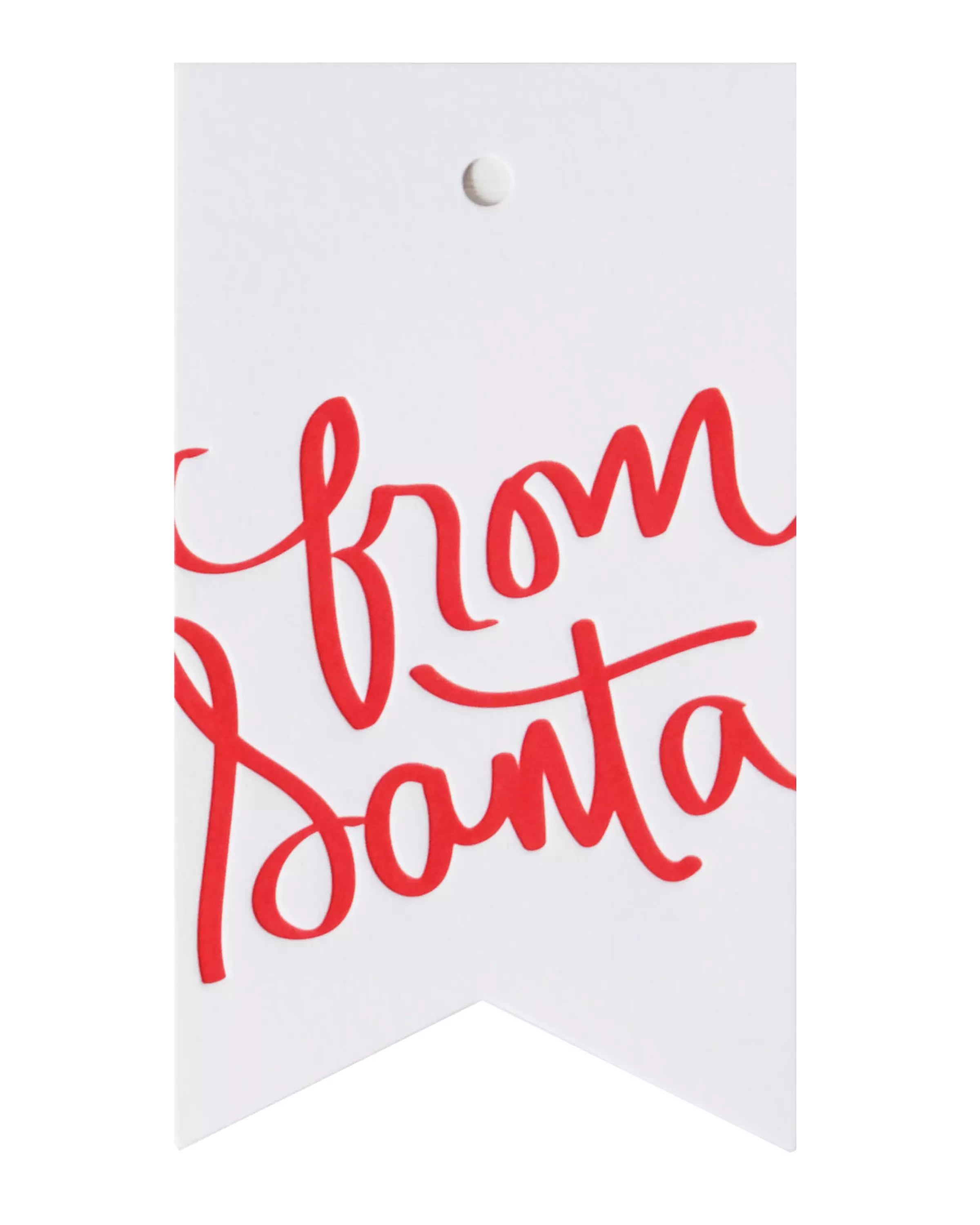 From Santa Tag