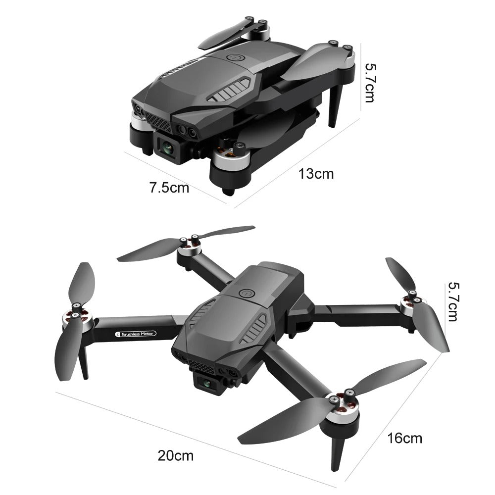 Dual-Camera 4K Foldable Brushless Drone