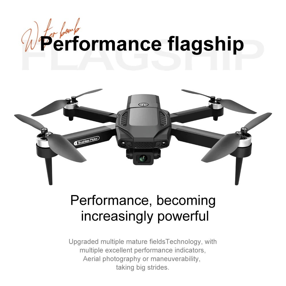Dual-Camera 4K Foldable Brushless Drone